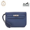 HERMES エルメス ケリーデペッシュ25 トリヨン セカンドバッグ ヴェールボスフォート Vert bosphort(シルバー金具) ショルダーバッグ レデ...