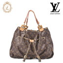 LOUIS VUITTON ルイヴィトン モノグラム イレーヌ トートバッグ ブラウン (ゴールド金具)ショルダーバッグ【中古】【送料無料】(4)