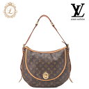 LOUIS VUITTON ルイヴィトン モノグラム トゥラムGM ショルダーバッグ ブラウン M40075 (ゴールド金具)ショルダーバッグ【中古】【送料無料】(4)