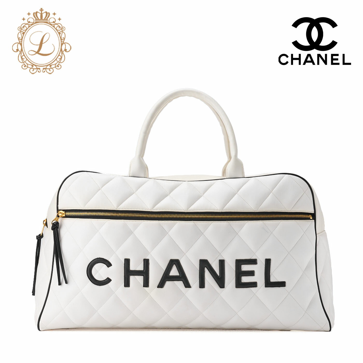 ◆CHANEL◆ ハンドバッグ マトラッセ ボストン ホワイト 楽天市場】シャネル ボストン バッグ(カラーホワイト)の通販