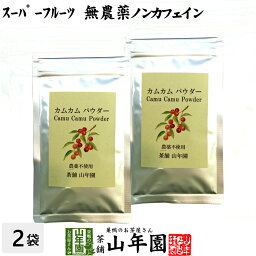 【無農薬】カムカムパウダー 50g×2袋セット ペルー産 粉末 ノンカフェイン 送料無料 ビタミンC ヨーグルト スムージー 苗 サプリ 健康茶 妊婦 ダイエット セット ギフト プレゼント 敬老の日 プチギフト お茶 2023 内祝い お返し