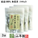 【国産 100%】カキドオシ茶 ティーパック 1.5g×20パック×3袋セット 宮崎県産 無農薬 ノンカフェイン 送料無料 ティーバッグ かきどおし茶 食物繊維...