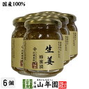 【国産生姜】養蜂家のはちみつ仕込み 生姜蜂蜜漬け 280g×6個セット送料無料 紅茶に入れて 豚の生姜焼き 煮物や豚肉を使った煮込み料理にも セット ギフト プ...