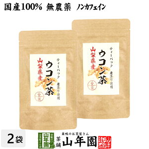 【国産 無農薬 100%】ウコン茶 1.5g×10包×2袋セット ティーバッグ うこん 沖縄県産 ノンカフェイン 送料無料 ウコン茶 うこん ウコン茶 サプリ セット ギフト プレゼント 敬老の日 プチギフト お茶 2023 内祝い お返し