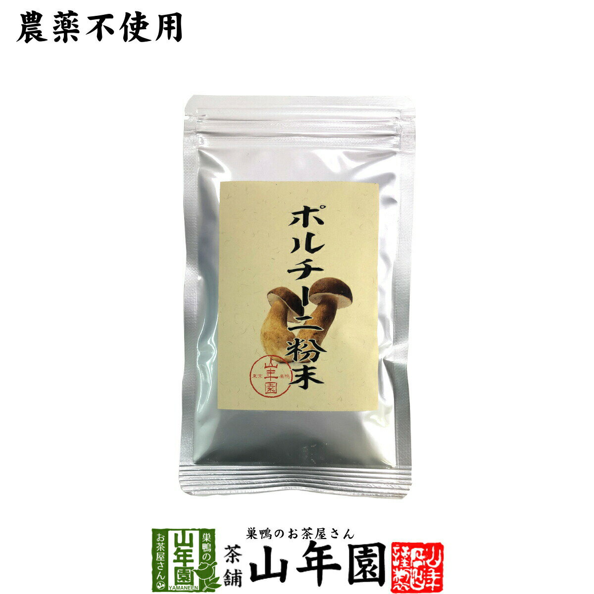 【本場イタリア産無農薬100%】 ポルチーニ茸の粉末 40g 無農薬で栽培されたポルチーニ茸を温風乾 ...