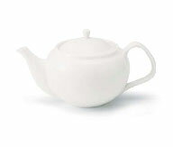 深山(miyama.) hoyara-ほやら- ポット(500cc) 白磁[茶こし付き1] 日本製 美濃焼 洋食器