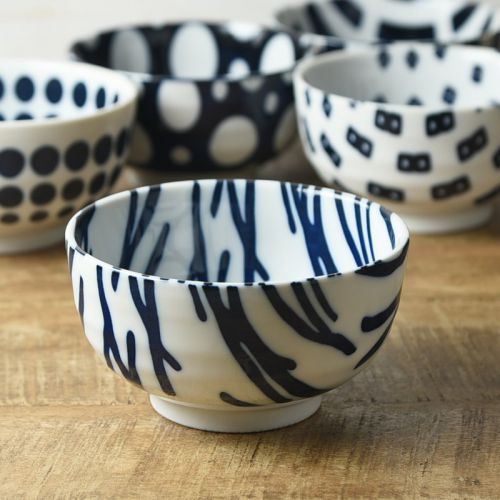 藍ブルー 13cmボウル ウッド 日本製 美濃焼 洋食器 ボウル 鉢