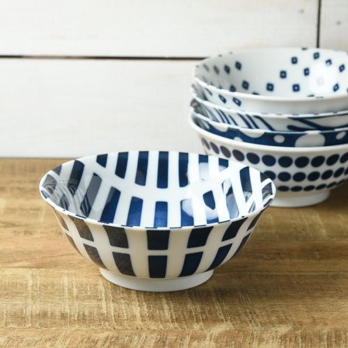 藍ブルー 21cm大ボウル リピート 日本製 美濃焼 洋食器 ボウル 鉢