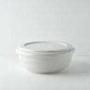 【グッドデザイン賞受賞】TRIP WARE 浅ボウル160+フタ160 白釉 日本製 美濃焼 洋食器 Re食器 SDGs リサイクル サステナブル ヨシタ手工業...