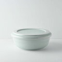 【グッドデザイン賞受賞】TRIP WARE 浅ボウル160+フタ160 水釉 日本製 美濃焼 洋食器 Re食器 SDGs リサイクル サステナブル ヨシタ手工業デザイン室