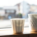 小田陶器 honoka ストライプ ロック 日本製 美濃焼 洋食器 湯のみ 湯呑み フリーカップ タンブラー