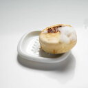 深山(miyama.) crust-クラスト- ソープディッシュ (正方形) 白磁 日本製 美濃焼 洋食器 角皿 スクエアプレート 角プレート 四角皿