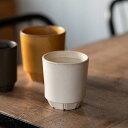 深山(miyama.) plant pot S バニラホワイト 鉢カバー 日本製 美濃焼