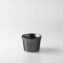 花しとやか カップ(高さ:6cm) ノワール 日本製 美濃焼 洋食器 ボウル 鉢