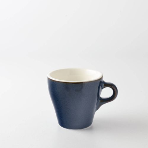 カローレ 8.3cmエスプレッソカップ ディープブルー(高さ:6.3cm) 日本製 美濃焼 洋食器 マグカップ ティーカップ コーヒーカップ