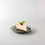 クラフトカーム カーボンブラック 19.5cmプレート 日本製 美濃焼 洋食器 丸皿 丸プレート