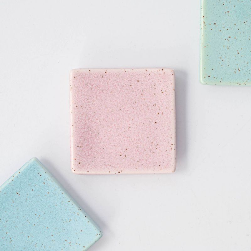 やきイロ箸置 釉彩チョコチップ ストロベリー 日本製 美濃焼 和食器 箸置き 箸おき はし置き はしおき ..