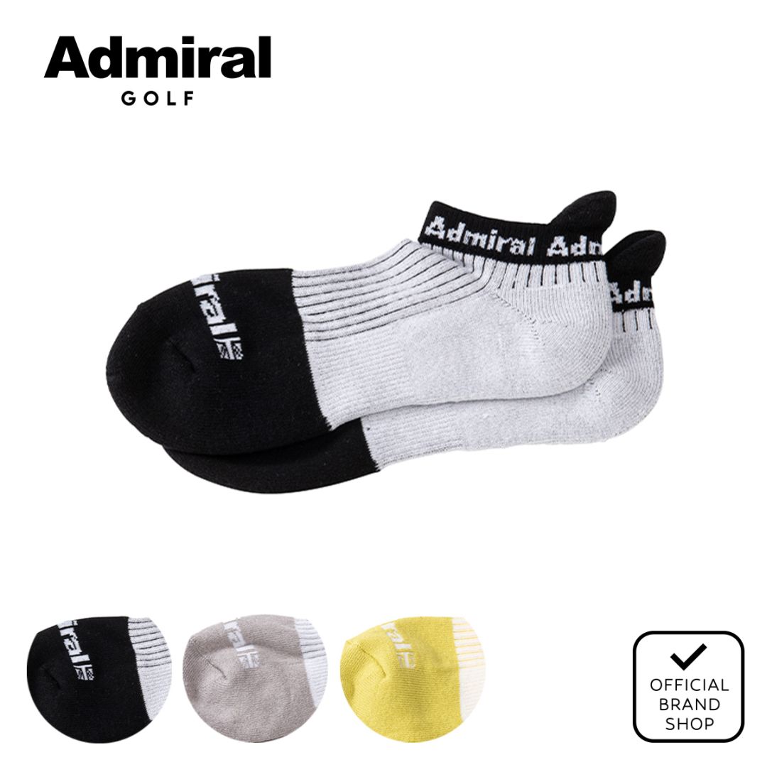 【正規販売店】[Admiral GOLF] ショート丈ゴルフソックス ゴルフ ソックス 靴下 アドミラル ゴルフ ADMB314F ヤマニゴルフ
