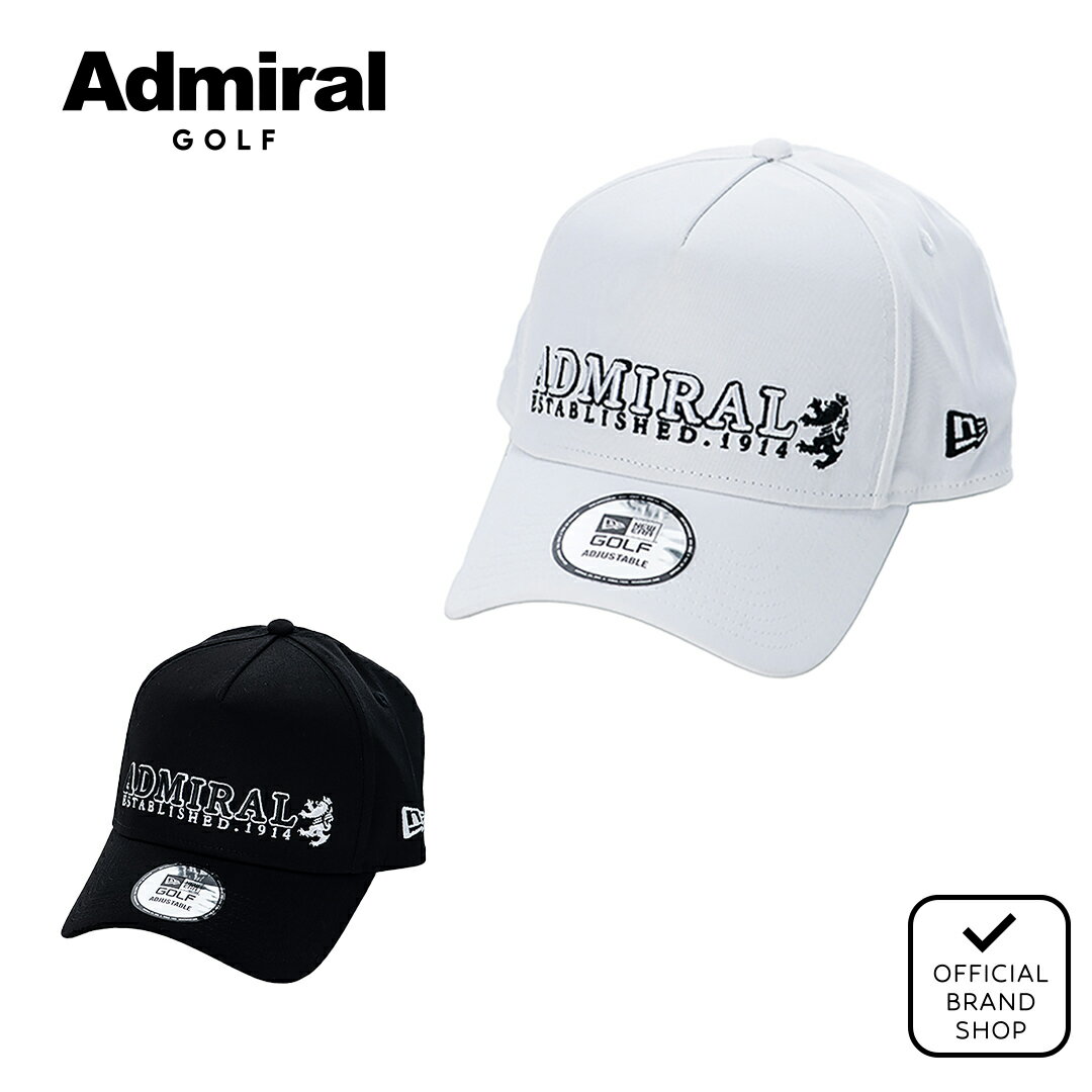 【正規販売店】[Admiral GOLF] ニューエラコラボ940-FRAME キャップ 帽子 ユニセックス メンズ レディース ゴルフ キャップ アドミラル アドミラルゴルフ ADMB4B22 ヤマニゴルフ