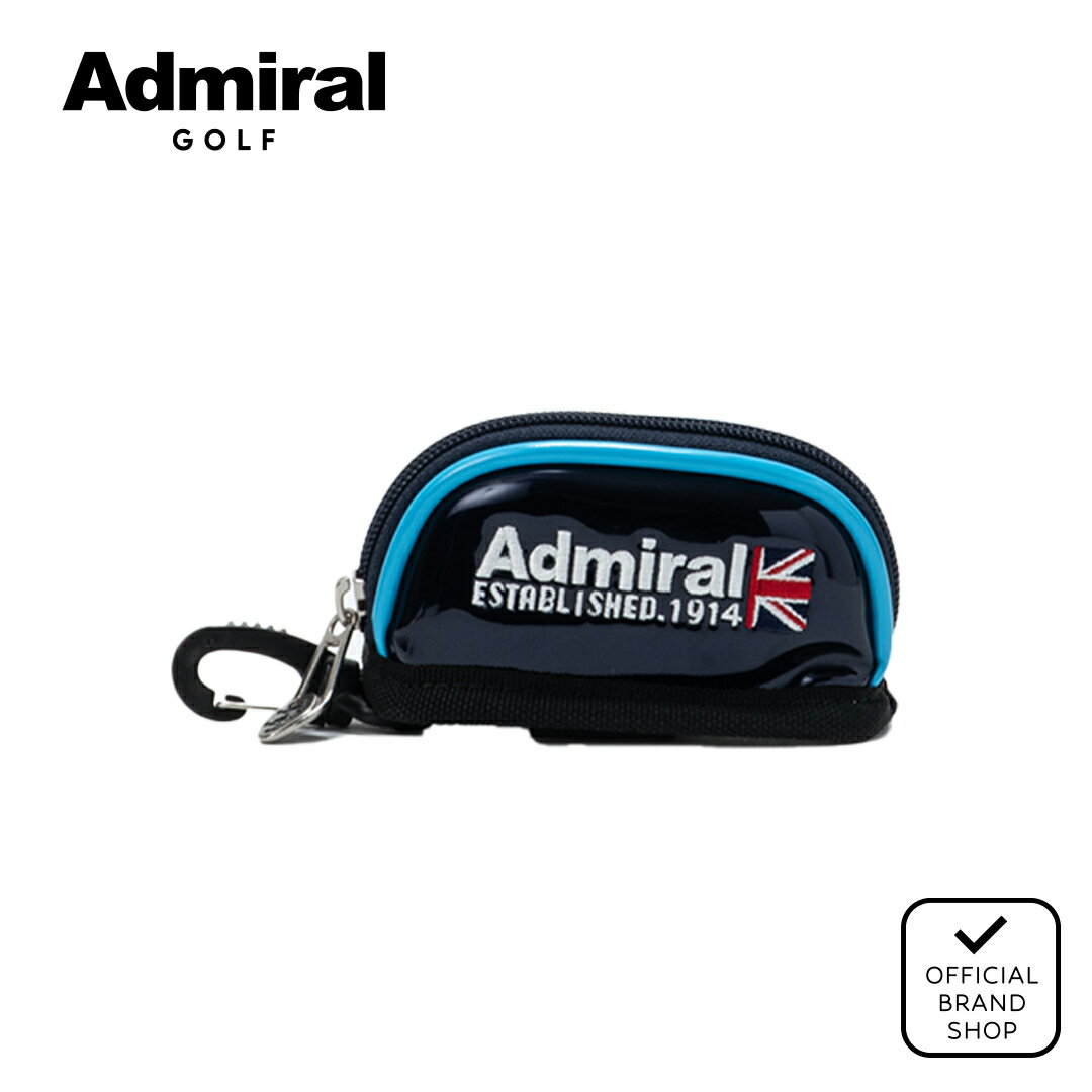 【正規販売店】[Admiral GOLF] 22F ボールケース エナメルシリーズ ユニセックス メンズ レディース ゴルフ ボールポーチ ボールケース アドミラル ゴルフ ADMG2BE1 ヤマニゴルフ