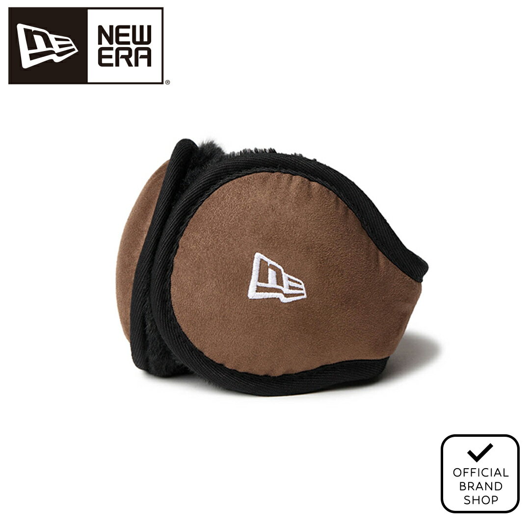 【正規販売店】[NEW ERA] イヤーマフ シンセティックスウェード フリース ブラウン ユニセックス メンズ レディース ゴルフ イヤーマフ 耳当て ニューエラ 14669998 ERMG5C5F ヤマニゴルフ