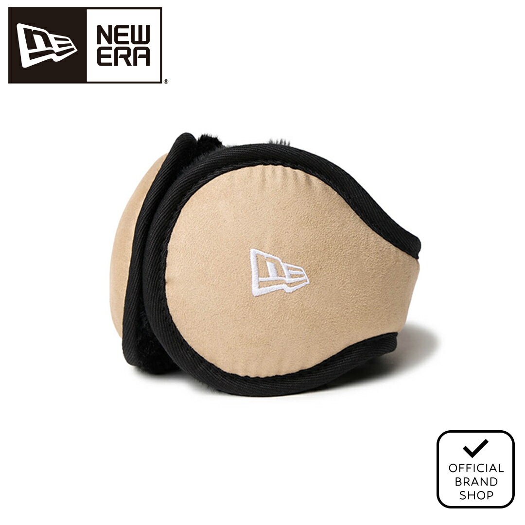 【正規販売店】[NEW ERA] イヤーマフ シンセティックスウェード フリース ベージュ ユニセックス メン..