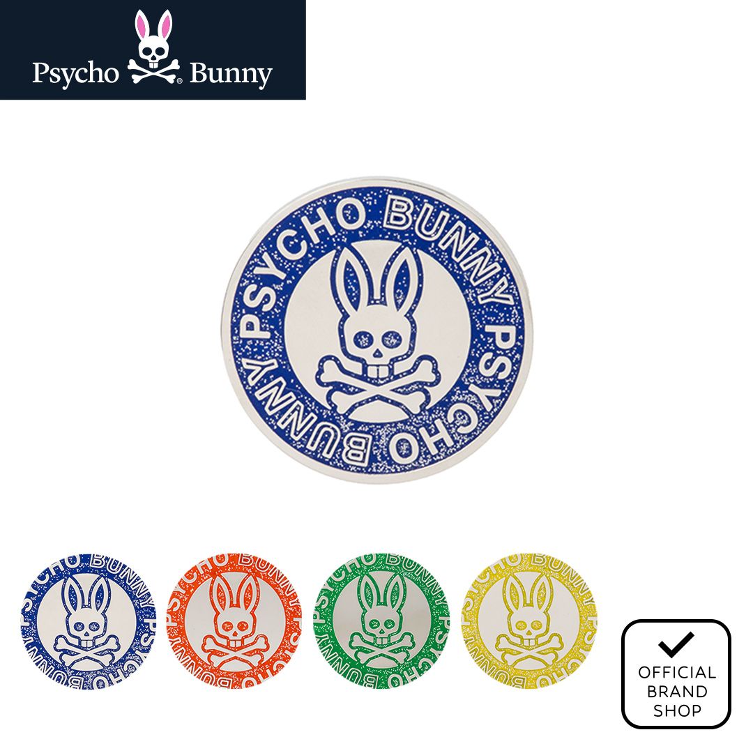 【正規販売店】マーカー N3.5 ユニセックス メンズ レディース ゴルフ マーカー サイコバニー（Psycho Bunny） PBMG4SM1 ヤマニゴルフ