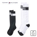 【正規販売店】ハイソックス レディース ゴルフ ソックス 靴下 トミー・ヒルフィガー（TOMMY HILFIGER GOLF） THMB4S03 ヤマニゴルフ