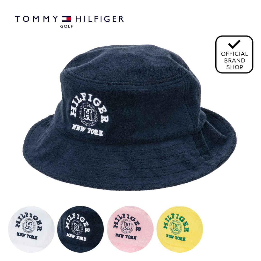 【正規販売店】[TOMMY HILFIGER GOLF] ハット アーチロゴパイル ハット 帽子 ユニセックス メンズ レディース ゴルフ ハット トミー ヒルフィガー ゴルフ THMB4S24 ヤマニゴルフ