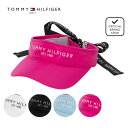 【正規販売店】バイザー リボン キャップ 帽子 レディース ゴルフ バイザー トミー・ヒルフィガー（TOMMY HILFIGER GOLF） THMB4S29 ヤマニゴルフ