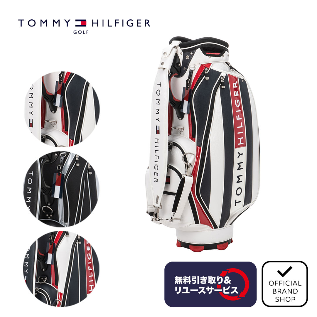 トミー ヒルフィガー 【正規販売店】[TOMMY HILFIGER GOLF] カートキャディバッグ FACE キャディバッグ ゴルフバッグ キャディーバッグ ゴルフ バッグ トミー ヒルフィガー ゴルフ THMG3FC4 ヤマニゴルフ