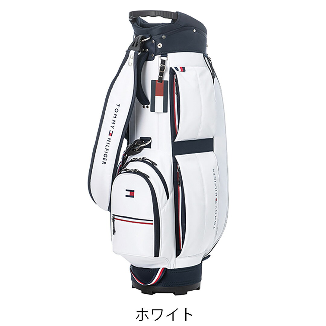 【無料引取サービス】【正規販売店】[Tommy Hilfiger Golf] カートキャディバッグ エッセンシャル キャディバッグ ゴルフバッグ キャディーバッグ ゴルフ バッグ トミー・ヒルフィガー THMG4FC5 ヤマニゴルフ