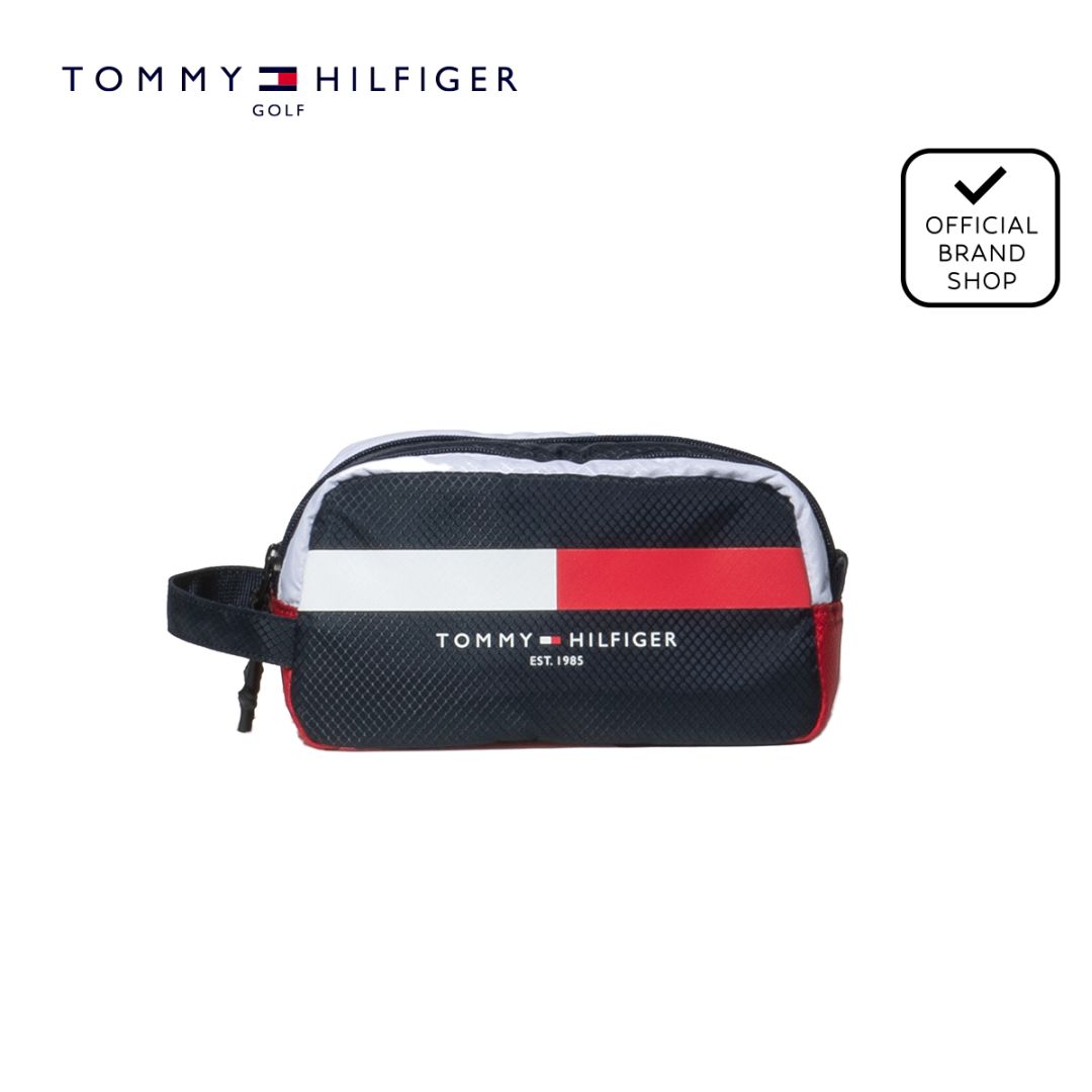 【正規販売店】[TOMMY HILFIGER GOLF] ポーチ シグネチャー ユニセックス メンズ レディース ゴルフ ポーチ トミー ヒルフィガー ゴルフ THMG4SEB ヤマニゴルフ