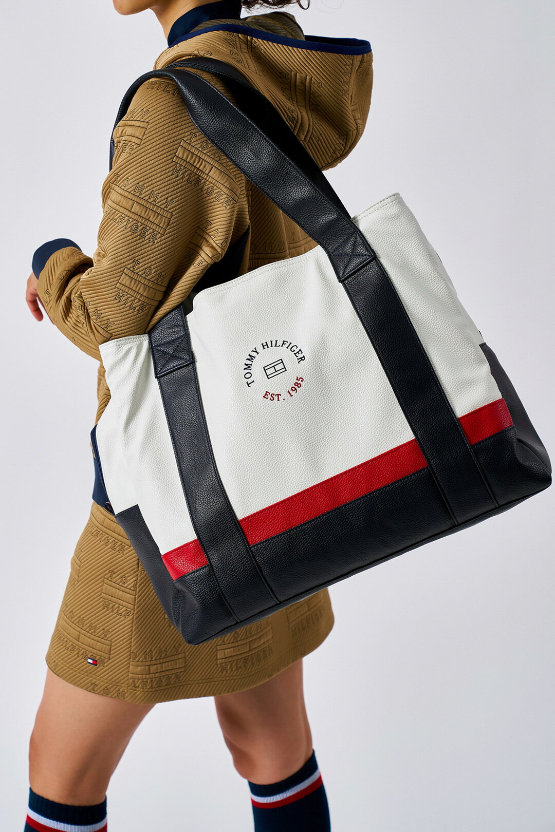 【正規販売店】[Tommy Hilfiger Golf] トートバッグ フラッグロゴ ゴルフバッグ ト...