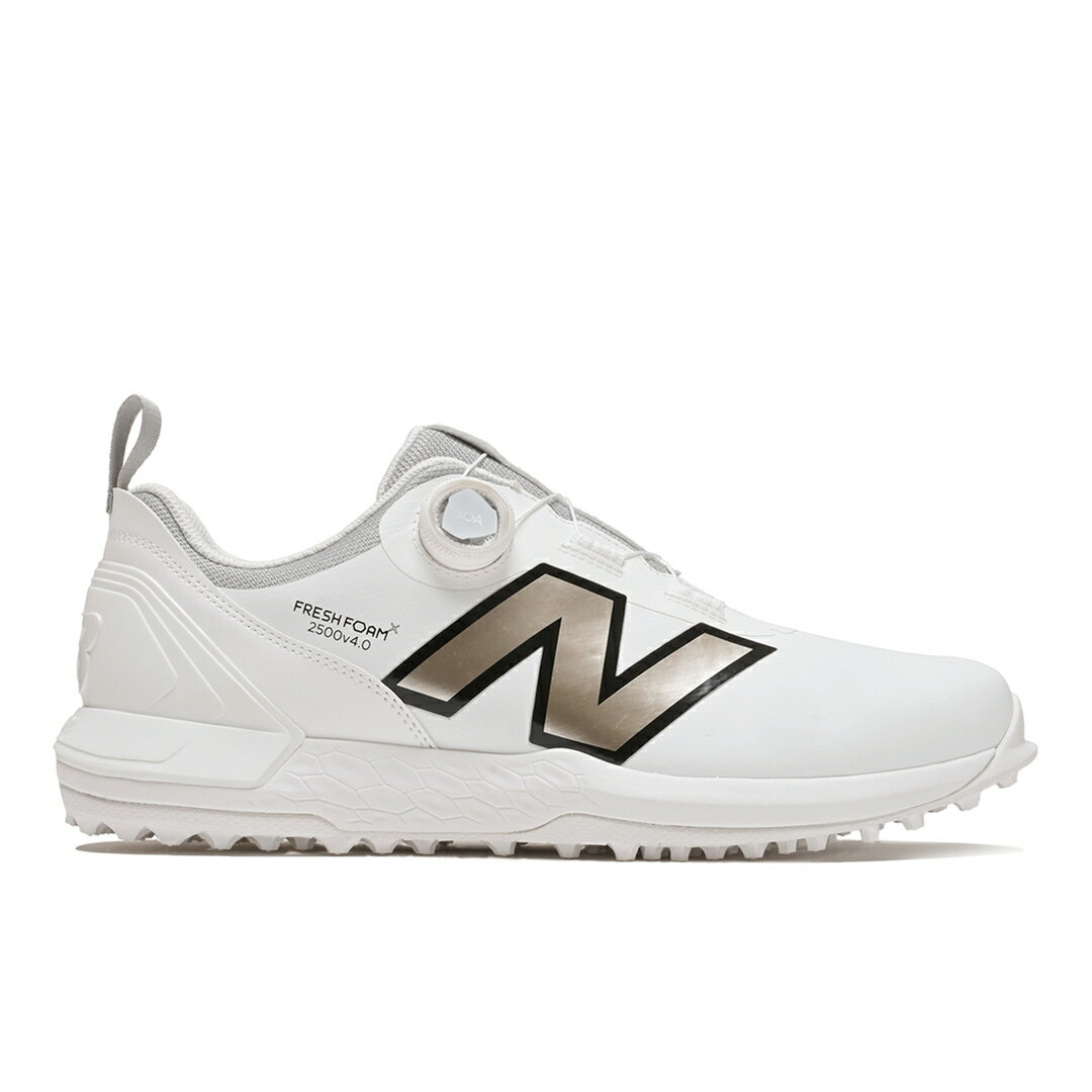 【正規販売店】[new balance] Fresh Foam X 2500 v4 BOA@ ゴルフシューズ ユニセックス メンズ レディース ゴルフ シューズ ニューバランス ゴルフ UGS2500D NSMS5N-80 ヤマニゴルフ