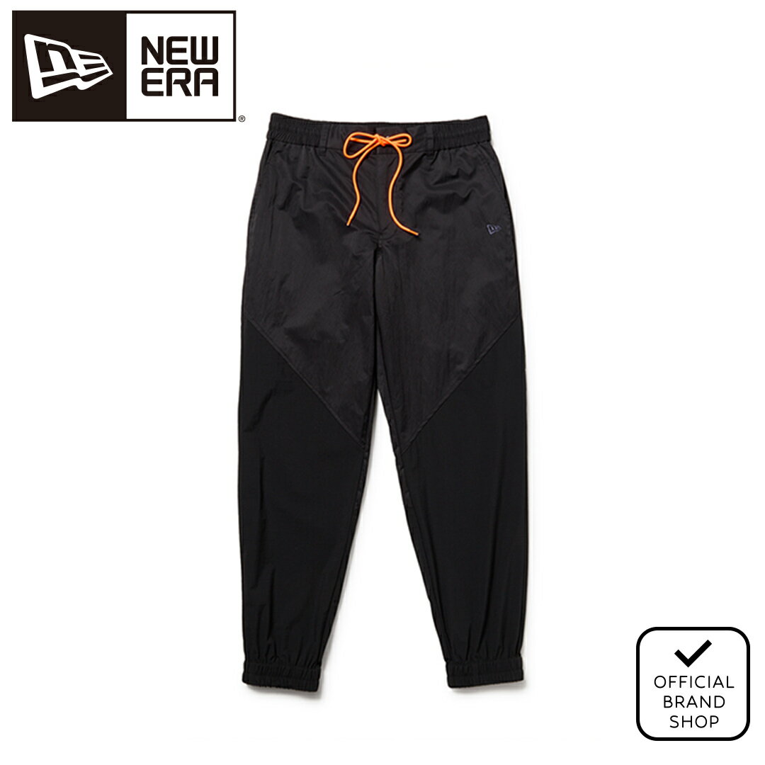 【正規販売店】[NEW ERA][GOLF] ウィンドパンツ リップストップストレッチウーブン ブラック ゴルフウ..