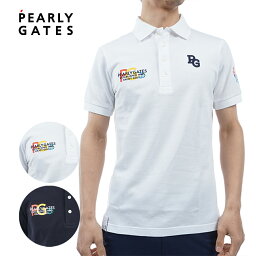 【PEARLY GATES】 メンズ35th カノコ半袖ポロシャツ ＜PG35th＞ パーリーゲイツ