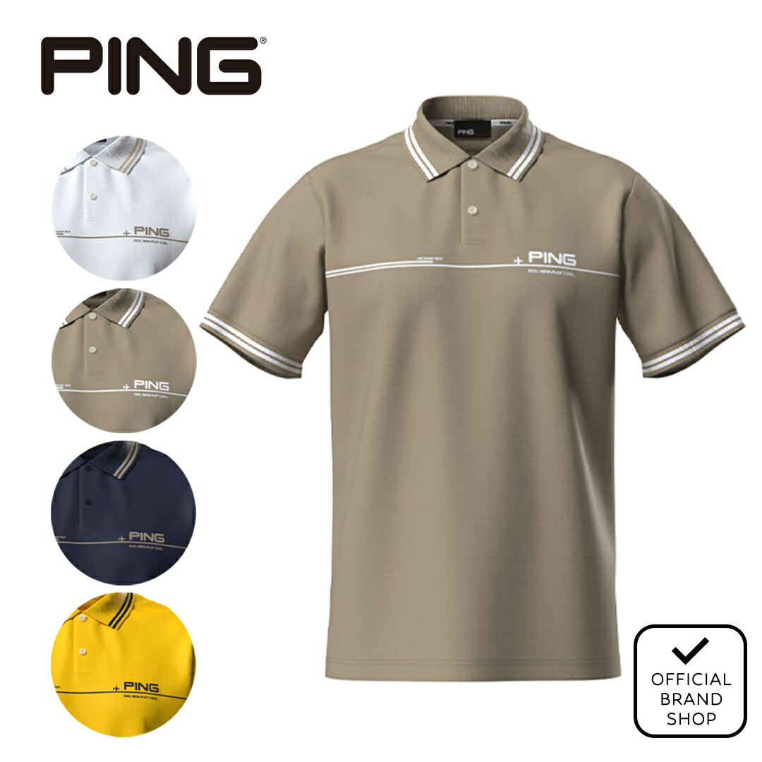 PING ポロシャツ ベージュ LL pima53e-29.jpg