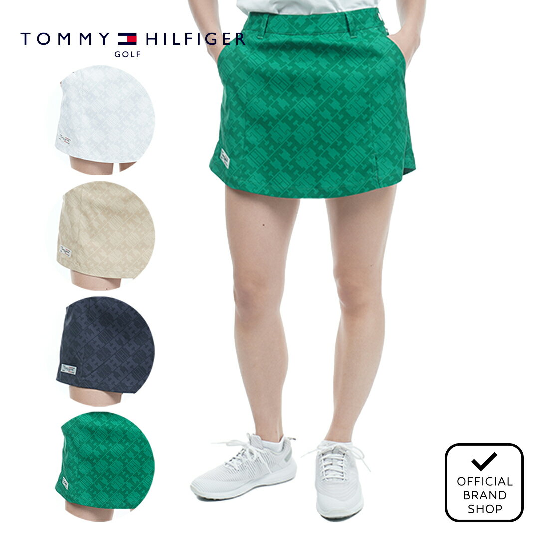 【40%OFF】【正規販売店】[TOMMY HILFIGER GOLF] レディース THロゴプリント スリットキュロット トミー ヒルフィガー ゴルフ