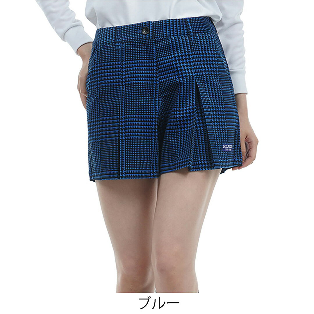 【Sサイズ限定！ 60%OFF】【正規販売店】[Tommy Hilfiger Golf] 23F ハウンドトゥース プリーツキュロット ゴルフウェア パンツ ボトムス レディース ゴルフ ウェア トミー・ヒルフィガー THLA370 ヤマニゴルフ