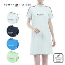 TOMMY HILFIGER GOLF ハイテンション 半袖モックワンピース