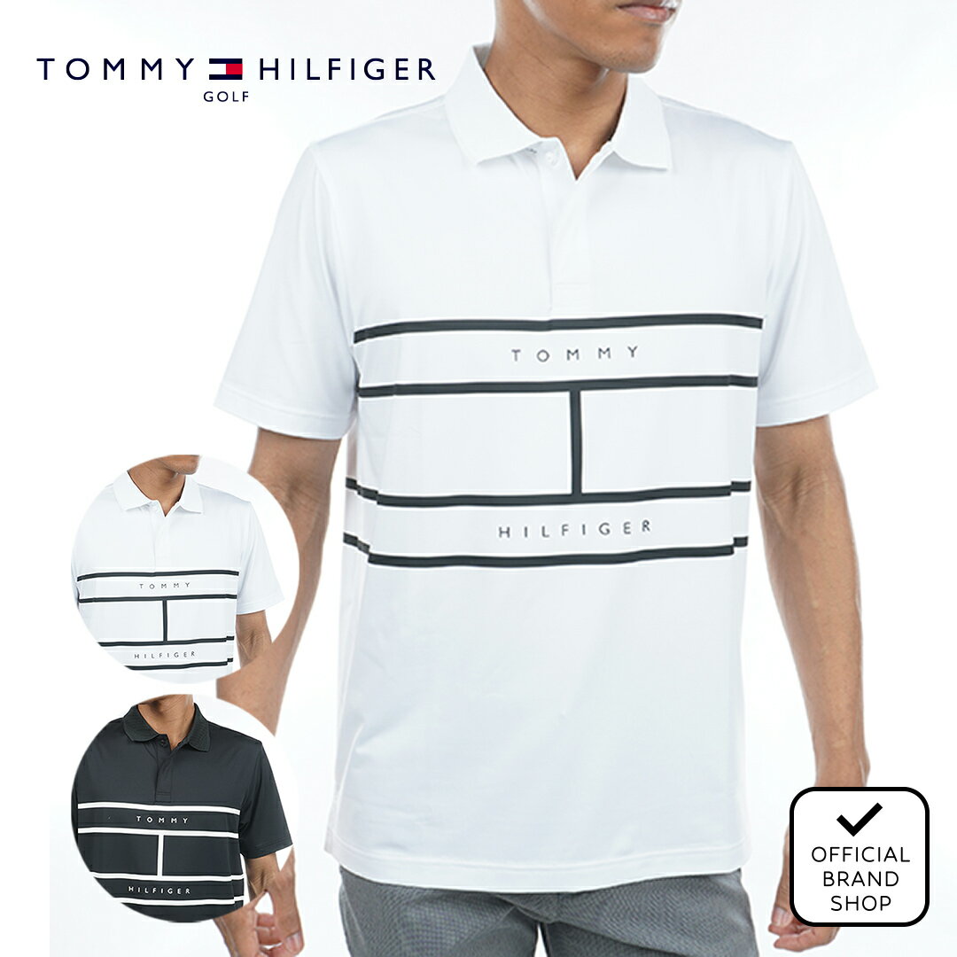 【40%OFF】【正規販売店】[TOMMY HILFIGER GOLF] メンズ フラッグプリント ポロシャツ トミー ヒルフィガー ゴルフ