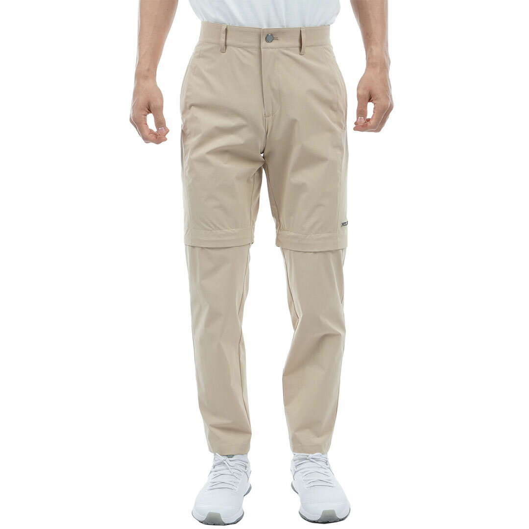 【40%OFF】【正規販売店】[Tommy Hilfiger Golf] ストレッチ コンバーチブルパンツ ゴルフウェア パンツ ボトムス メンズ ゴルフ ウェア 撥水 ストレッチ ハイテンション ウエストゴム 長ズボン 春夏 トミー ヒルフィガー ゴルフ THMA418 ヤマニゴルフ