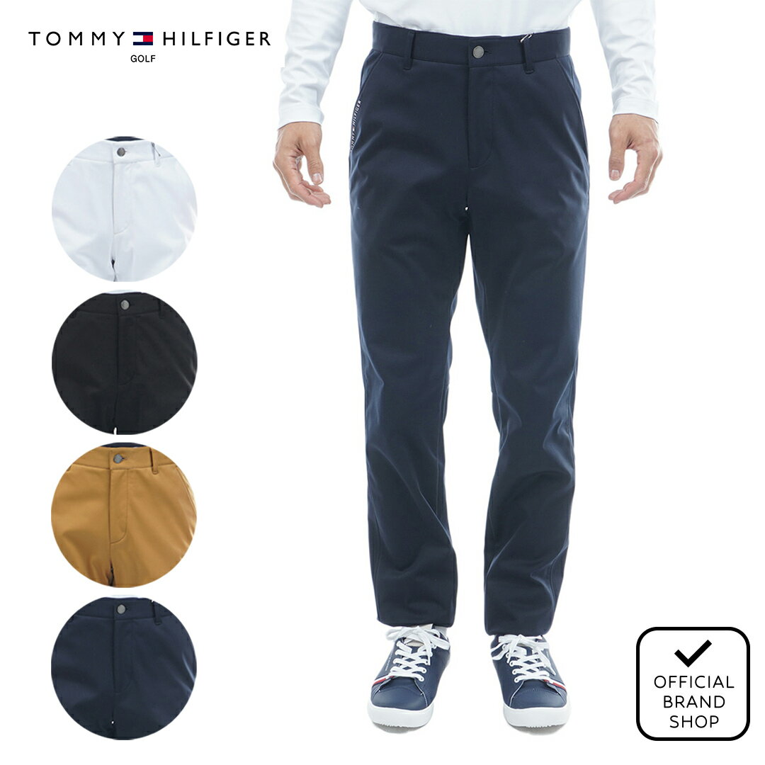 【正規販売店】[Tommy Hilfiger Golf] ウインドプルーフ テーパードパンツ ゴルフウェア パンツ ボトムス メンズ ゴルフ ウェア 撥水 防風 防寒 ストレッチ ハイテンション かっこいい テーパード トミー ヒルフィガー ゴルフ THMA584 ヤマニゴルフ