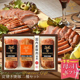 焼豚 【 母の日 企画 ポイント2倍 】【 送料無料 】 山野井 炭焼き焼豚2種3点セット 肉 焼豚 たれ レンジ チャーシュー 豚肉 肉 人気 食べ物 おかず おつまみ 詰め合わせ お取り寄せ グルメ お取り寄せグルメ 山野井 マイスター 焼き豚 ハム ギフト 鹿児島 母の日 父の日 2024