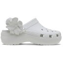 【送料無料】【クロックス/クラシック プラットフォーム ブーケ クロッグ】crocs 25Q2 CLASSIC PLATFORM BOUQUET CLOG Moonlight 211292-1NK