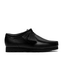 【送料無料】【クラークス オリジナルス/M ワラビー GTX/ゴアテックス】Clarks AW25 M WallabeeGTX Black/Black Leat...