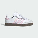 【送料無料】【アディダスオリジナルス/サンバ OG コンフォート ベビー/13-16cm企画】adidas 25Q3 SAMBA OG CF EL I フットウェアホワイト/クリアピンク/ガム JQ2847