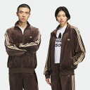 【送料無料】【アディダスオリジナルス/ファイヤーバード トラックトップ ベロア】adidas 25Q4 9/12 FB TT VELOUR ダークブラウン KD9373