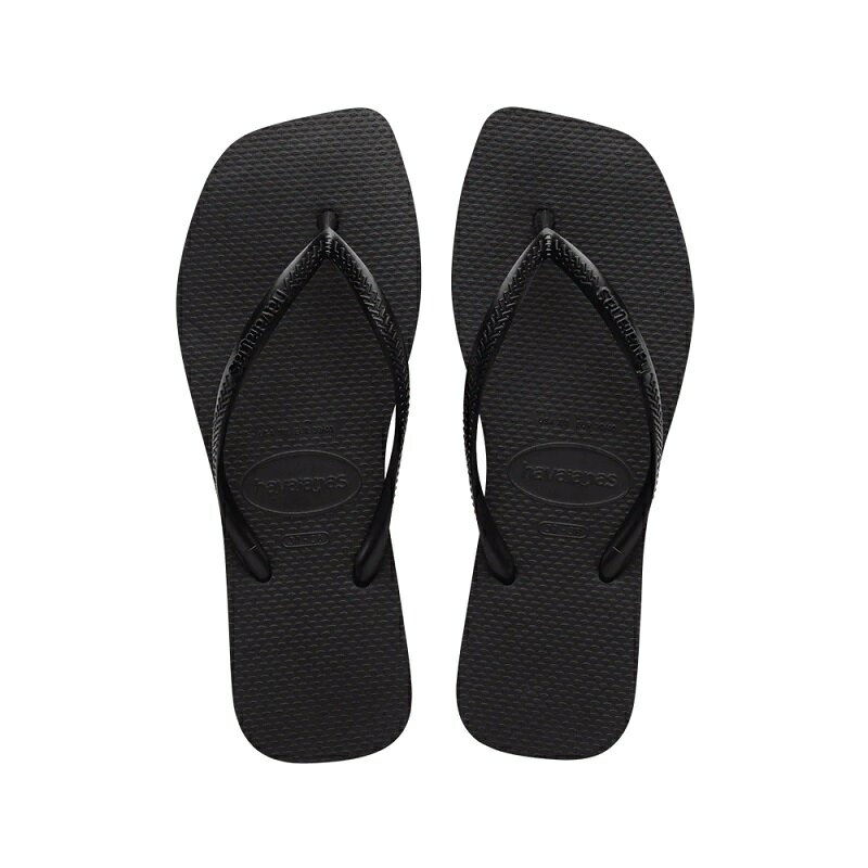 havaianas 23SS ハワイアナス スリム スクエア Slim Square Black 4148301-0090 レディースサンダル ブラック